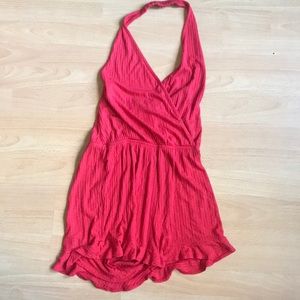 halter top romper